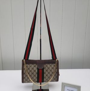 Gucci Sherryline clutch crossbody cosmetic pouch